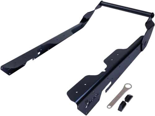 ZBROZ K40-0724551-01 REAR BUMPER BLACK AC CATALYST 154"