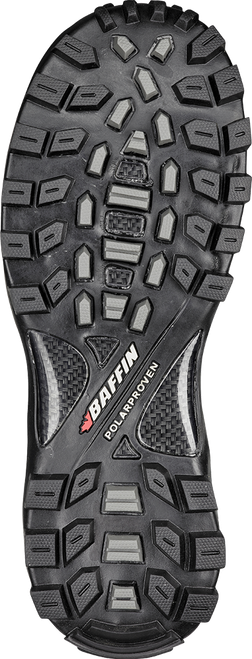 BAFFIN SOFTW001-BBP-10 WOMEN'S HIKE BOOT BLACK/SANGRIA 10
