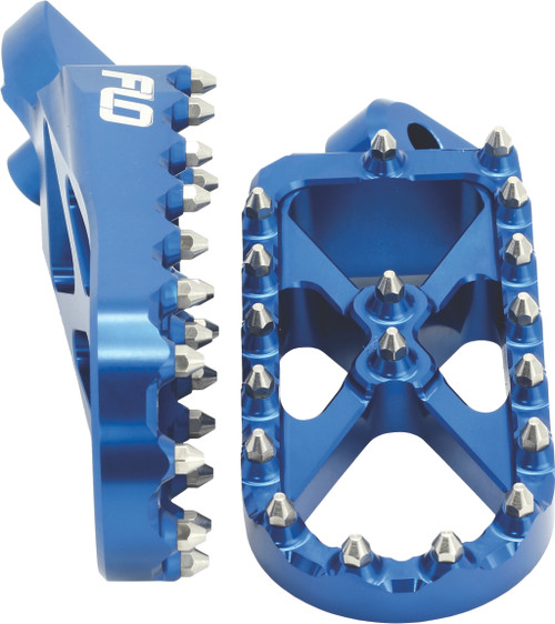 FLO MOTORSPORTS SPEG-793BLU ADVENTURE/SNOW FOOTPEG BLUE