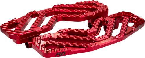 FLO MOTORSPORTS V-800V5R SAVAGE FLOORBOARDS RED