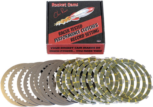 ROCKET PERFORMANCE GARAGE LLC 41-4002 PERFORMANCE CLUTCH KIT TWIN CAM/BT 98-17 EX M8