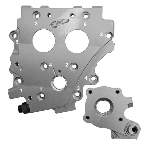 ROCKET PERFORMANCE GARAGE LLC 7-7100 OIL PUMP AND CAM PLATE `07-17 TWIN CAM