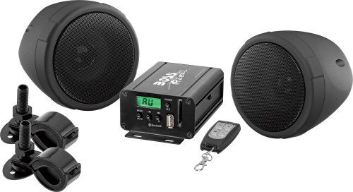 BOSS AUDIO MCBK520B MC520 SPEAKER SYSTEM 600W BLACK 3" BAR MNT BT