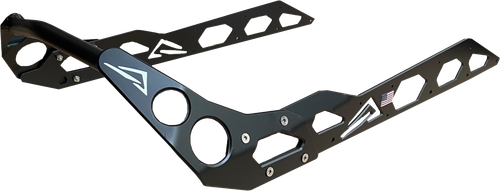 SPG D-SDRB600-FBK REAR BUMPER FLAT BLACK S/D 146"