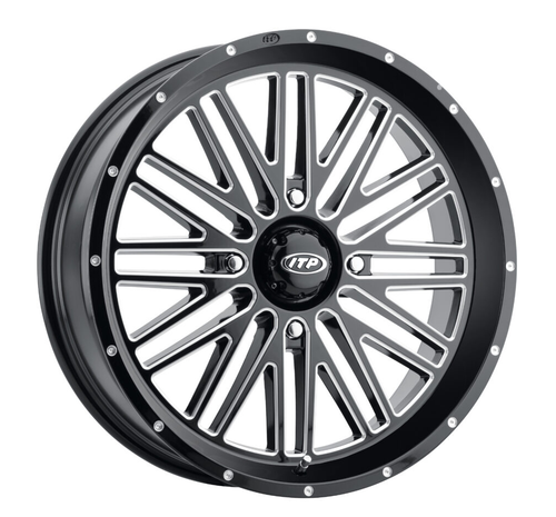 ITP 1822742731B MOMENTUM WHEEL BLK/MAC 18X6.5 4/137 4+2.5 (+10MM)