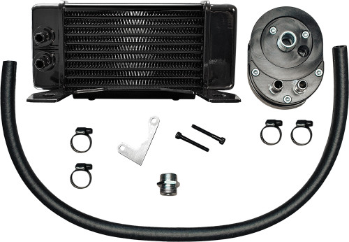 JAGG 750-2300 LOWMOUNT 10-ROW OIL COOLER BLACK