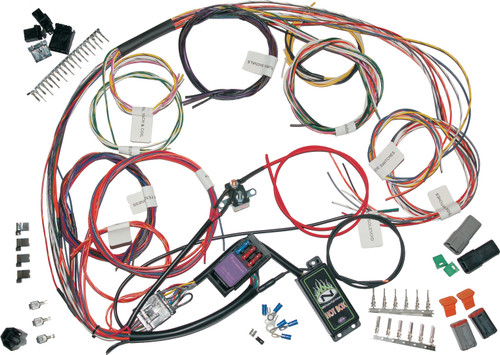 NAMZ CUSTOM CYCLE NCBH-01-A COMPLETE BIKE HARNESS W/STARTER RELAY