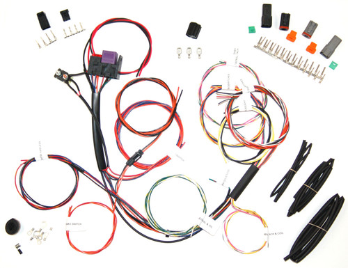 NAMZ CUSTOM CYCLE NCBH-01-C COMPLETE BIKE HARNESS W/STARTER RELAY VERSION 1