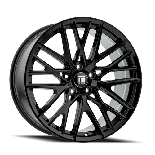 Touren 3291 TR91 19x8.5 / 5x114.3 BP / 35mm Offset / 72.6mm Hub Gloss Black Wheel - 3291-9865GB35