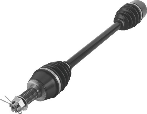 QuadBoss 13-15 Polaris Brutus 900 Front Left Side Rugged Axle - 609187