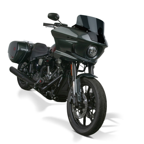 National Cycle 22+ Harley-Davidson LowRider ST V-Stream Quantum Plus Short Windshield- Dk. Tint - N20440