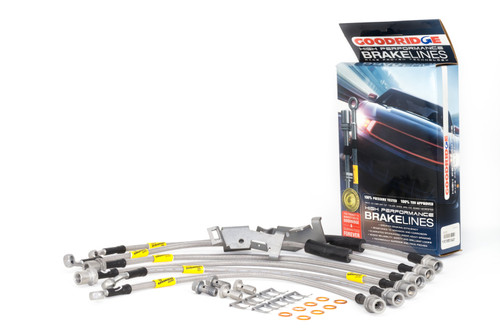 Goodridge 08-13 Chevrolet Silverado (w/ Rear Disc Brakes) SS Brake Lines - 14123