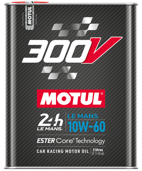 Motul 2L Synthetic-ester Racing Oil 300V Le Mans 10W60 10x2L - 110864
