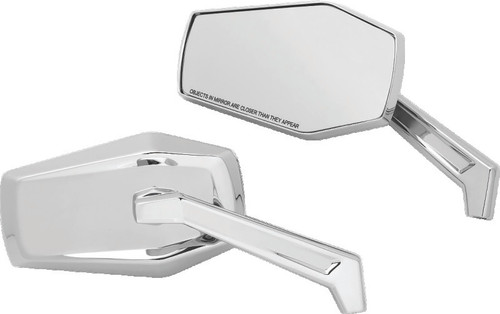 Kuryakyn Hex Mirrors Chrome - 5918