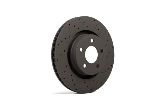 Hawk Talon 2007 Jeep Wrangler Drilled and Slotted Rear Brake Rotor Set - HTC4242