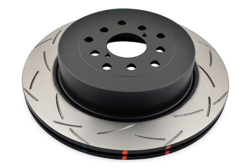 DBA 01-07 Subaru WRX/STI 10 Stud Hole Rear Slotted 4000 Series Rotor - DBA4655S-10