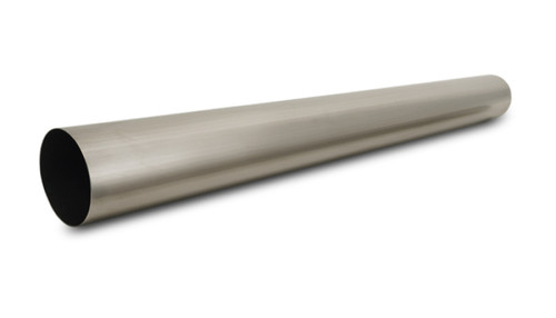 Vibrant 3.5in. O.D. Titanium Straight Tube - 1 Meter Long - 13375