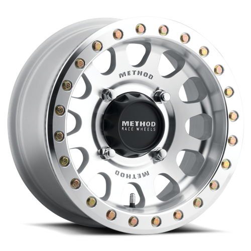 Method MR401 UTV Beadlock 15x7 / 5+2/38mm Offset / 5x4.5 / 72 CB Machined - Raw Wheel - MR40157012352B
