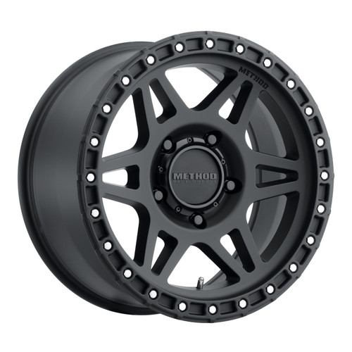 Method MR312 17x8.5 0mm Offset 5x150 110.5mm CB Matte Black Wheel - MR31278558500