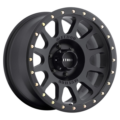 Method MR305 NV 20x10 -18mm Offset 6x5.5 108mm CB Matte Black Wheel - MR30521060518N