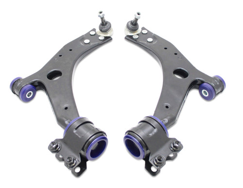 SuperPro 05-11 Ford Focus LS/LT/LV Volvo S40/V50 and C70/18mm Front Lower Control Arm Assembly Kit - TRC1135