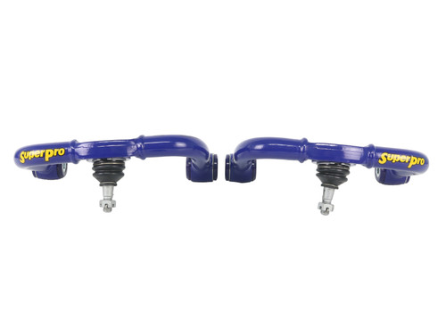 SuperPro 05-21 Nissan Frontier - Fixed Offset Upper Control Arm Set - Camber/Caster Correction - TRC6540