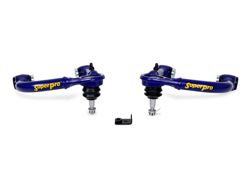 SuperPro 2024+ Ford Ranger Fixed Offset Front Upper Control Arm Set - TRC6750