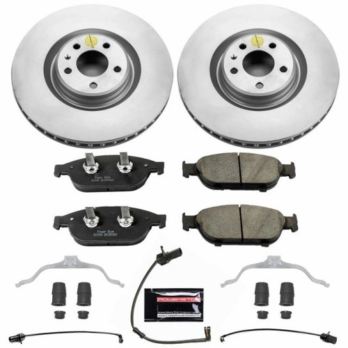 Power Stop 12-16 Audi A6 Quattro Front Z23 Evolution Sport Coated Brake Kit - CRK6129