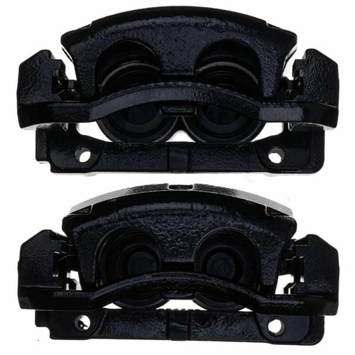 Power Stop 04-05 Ford F-150 Front Black Caliper - Pair w/Bracket - S4860BLK