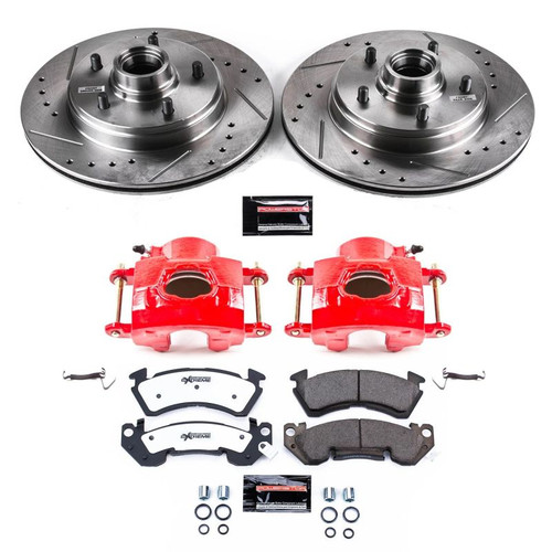 Power Stop 94-96 Chevrolet Impala Front Z26 Street Kit w/Cals - KC2937-26