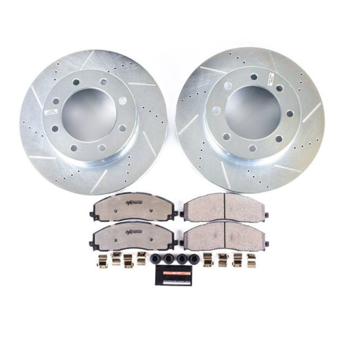 Power Stop 13-16 Ford F-450 Super Duty Front Z36 Truck & Tow Brake Kit - K6403-36
