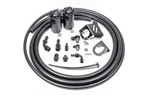 Radium Engineering 2016+ Toyota Tacoma Dual Catch Can Kit - Fluid Lock - 20-0840-FL
