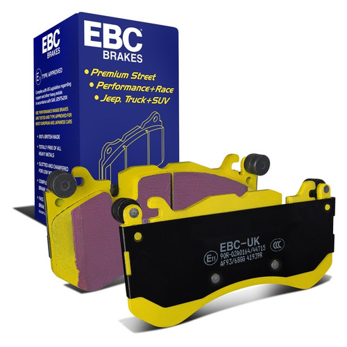 EBC 12+ Maserati Quattroporte 3.8 Twin Turbo Yellowstuff Front Brake Pads - DP41939R