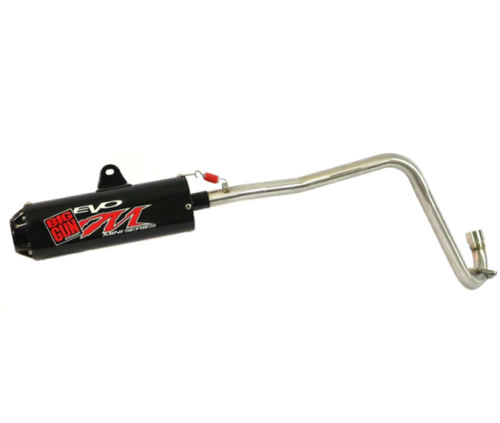 Big Gun 03-23 Kawasaki KLX 110/KLX 110L Evo M Series Black Out Full System Exhaust - 10-4123-BK