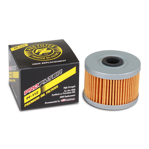 ProFilter Gas Gas/Honda/Kawasaki/Polaris/Suzuki/Cartridge Various Performance Oil Filter - PF-112