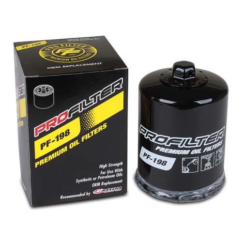ProFilter Polaris/Victory Spin-On Black Various Performance Oil Filter - PF-198