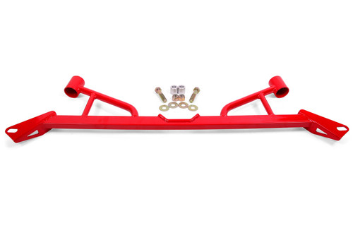 BMR 15-17 S550 Mustang Front 4-Point Subframe Chassis Brace - Red - CB006R