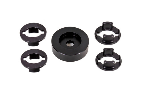 BMR 16-17 6th Gen Camaro Differential Lockout Bushing Kit (Aluminum) - Black - BK060