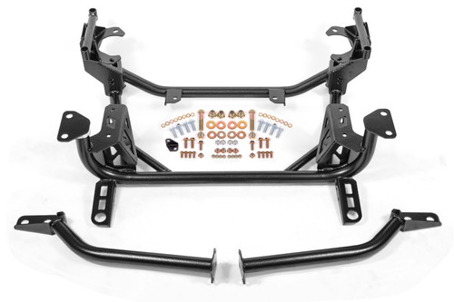 BMR 15-20 Ford Mustang Street Version (DOM) K-Member - Black Hammertone - KM760H