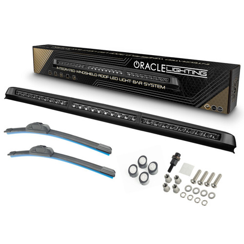 Oracle Jeep Wrangler JL/Gladiator JT Integrated Windshield LED Light Bar System - 5917-023