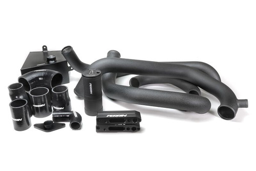 PERRIN 15-21 Subaru STI Front Mount Intercooler Boost Tube Kit - Black - PSP-ITR-438-3BK