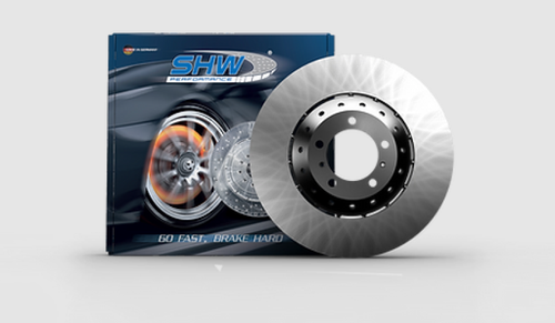 SHW 18-20 Audi RS5 2.9L (Excl Ceramic Brakes) Rear Drilled & Dimpled LW Brake Rotor (8W0615601G) - ARX49211