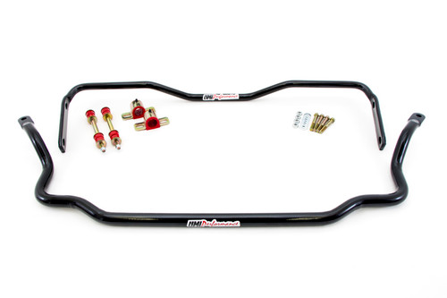 UMI Performance 78-88 GM G-Body Solid Front & Rear Sway Bar Kit - 303534-B