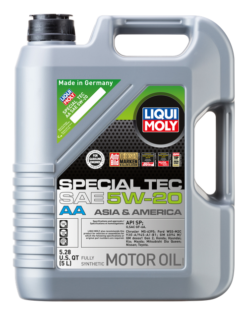 LIQUI MOLY 5L Special Tec AA Motor Oil SAE 5W20 - 2259