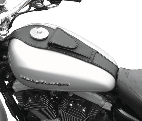 Mustang 11-13 Harley Blackline,12-17 Slim/Slim S Wide Touring Solo Seat w/DBR Diamond - Black - 79745