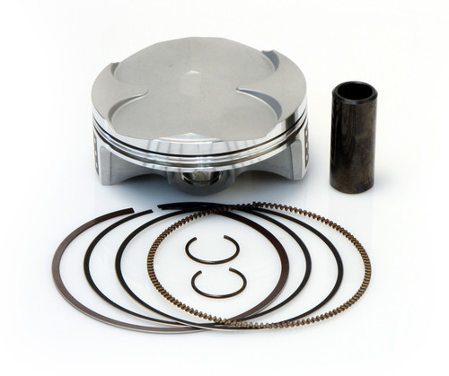 Vertex Pistons 16-17 CRF 250 R Forged High Compression Piston Kit - 14.0:1 Compression Ratio - 24121B