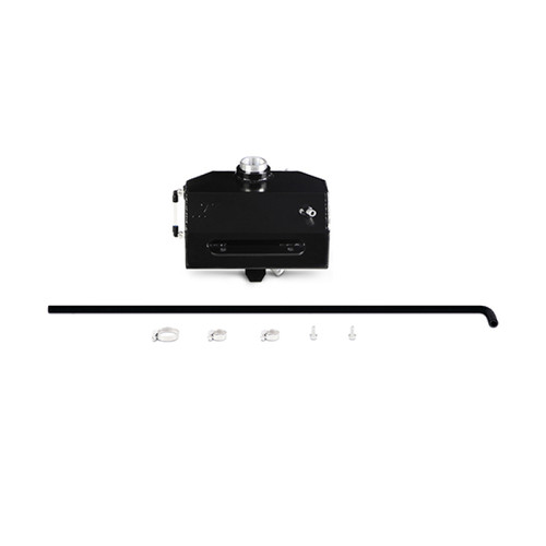 Mishimoto 2015 Ford Mustang EcoBoost / 3.7L / 5.0L Aluminum Coolant Expansion Tank - Black - MMRT-MUS-15EBK