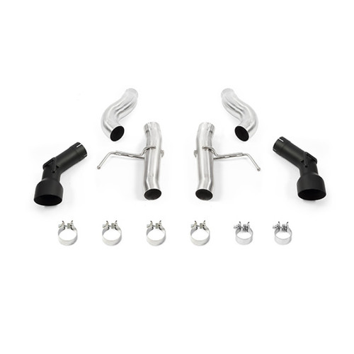 Mishimoto 2016+ Chevrolet Camaro 2.0T Dual-Tip Race Axle-Back Exhaust w/ Black Tips - MMEXH-CAM4-16ADTRBK