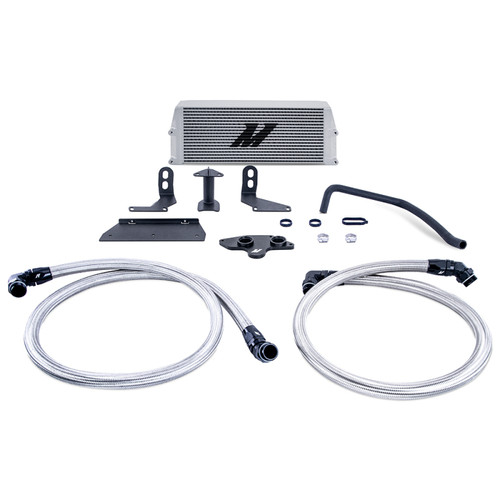 Mishimoto 11-19 Ford 6.7L Powerstroke Performance Oil Cooler Kit - Silver - MMOC-F2D-11KSL