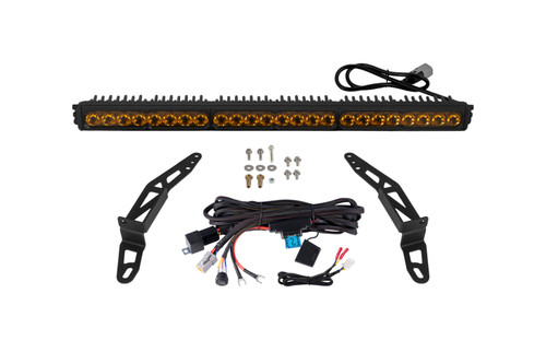 Diode Dynamics Jeep 2018 SS30 Bumper LED Kit Sport Yellow Driving - DD8719